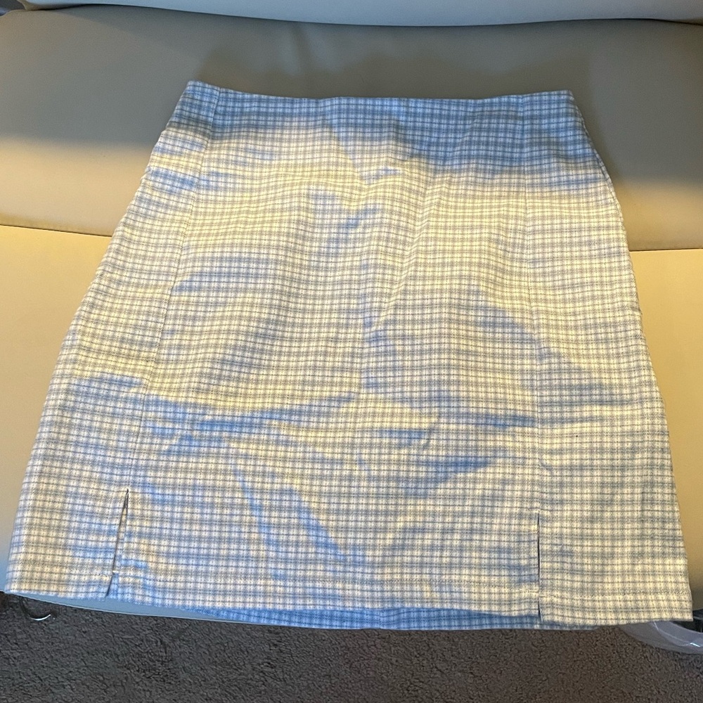 Brandy Melville Plaid Blue skirt